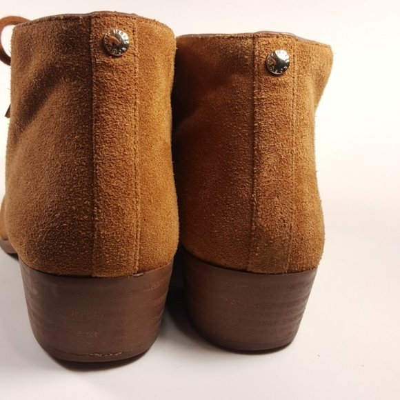 Michael Kors Brown Suede Ankle Boots - Picture 7 of 7